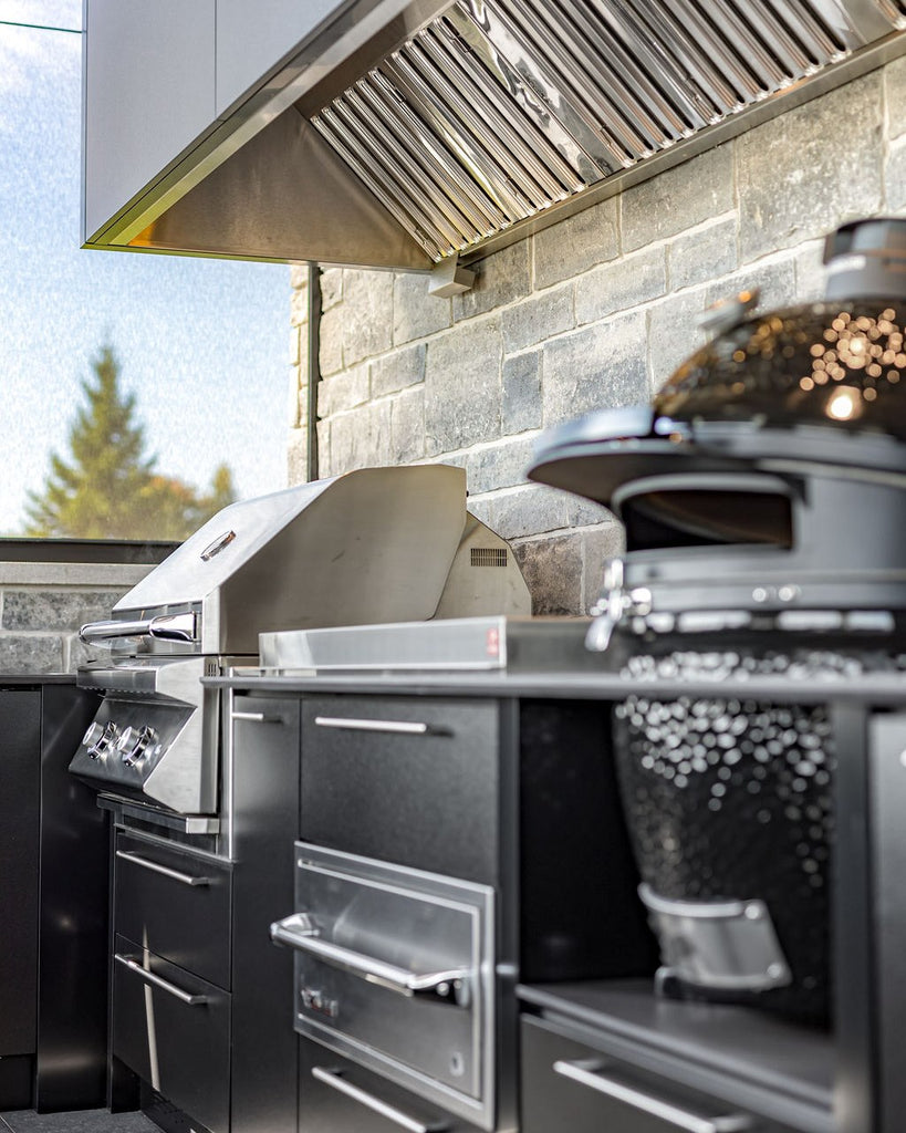 barbecue BBQ Bull chez Piscines Spas Etchetera