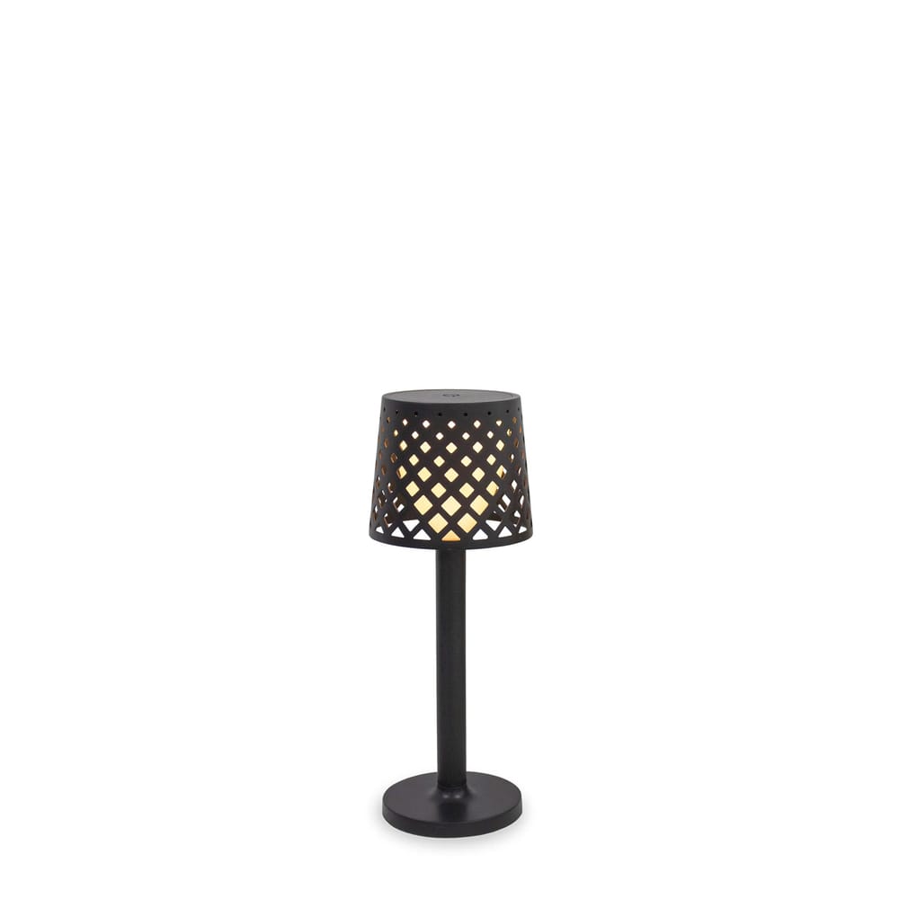 Gretita: A trendsetting, battery-operated table lamp, ideal for adding light to your spaces, indoors or out.