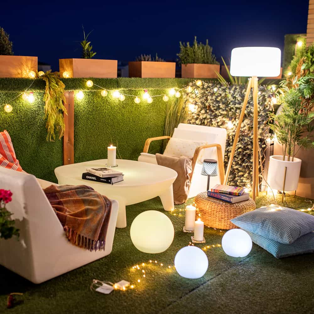 Chloe by Newgarden: Versatile lighting meets elegance in an indoor/outdoor lamp with a distinct wooden design.