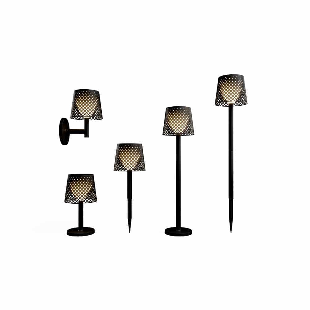 Greta: Transforming garden lighting with a 5-in-1 solar lamp made from ocean-sourced recycled materials.