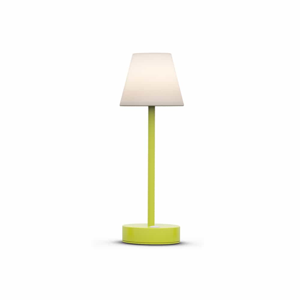 The Lola Slim 30 by Newgarden: The top-selling, uniquely shaped table lamp with an array of vibrant color options.