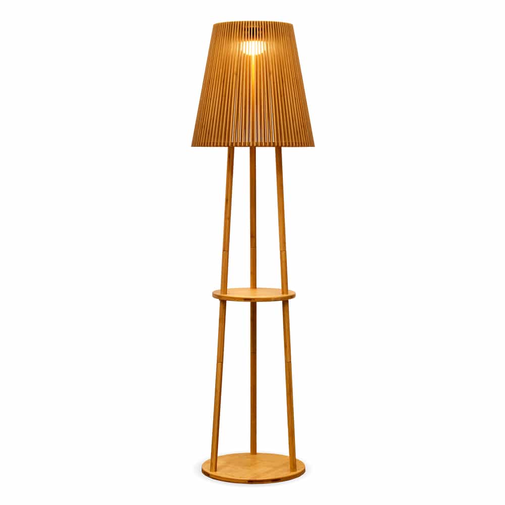 The Okinawa 170 floor lamp, a seamless blend of convenience and style, offers cable-free, solar-powered illumination for indoors and outdoors.