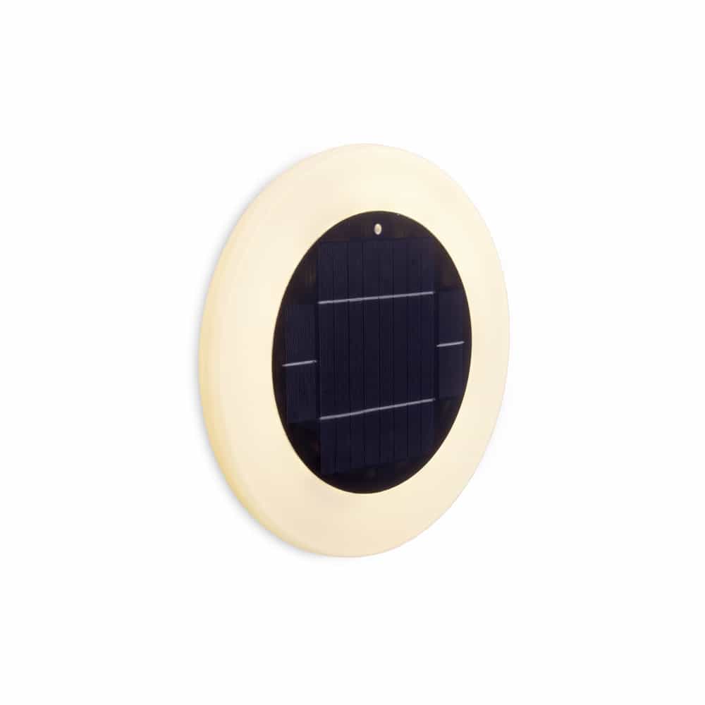Newgarden's Papaya is a wireless pool light that enhances your outdoor space, offering color variety and solar charging.