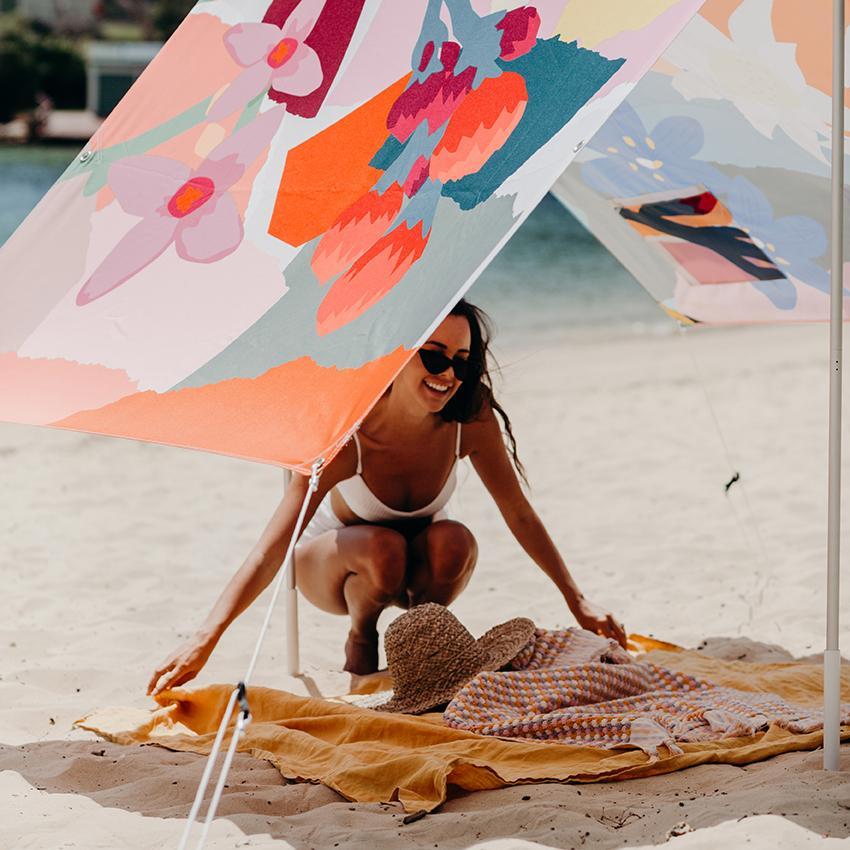Beach Tent  -  Outdoor Umbrellas & Sunshades  by  Basil Bangs