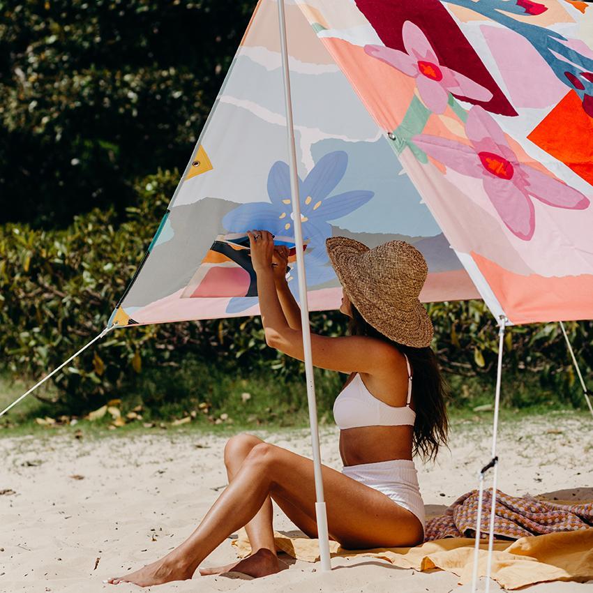 Beach Tent  -  Outdoor Umbrellas & Sunshades  by  Basil Bangs