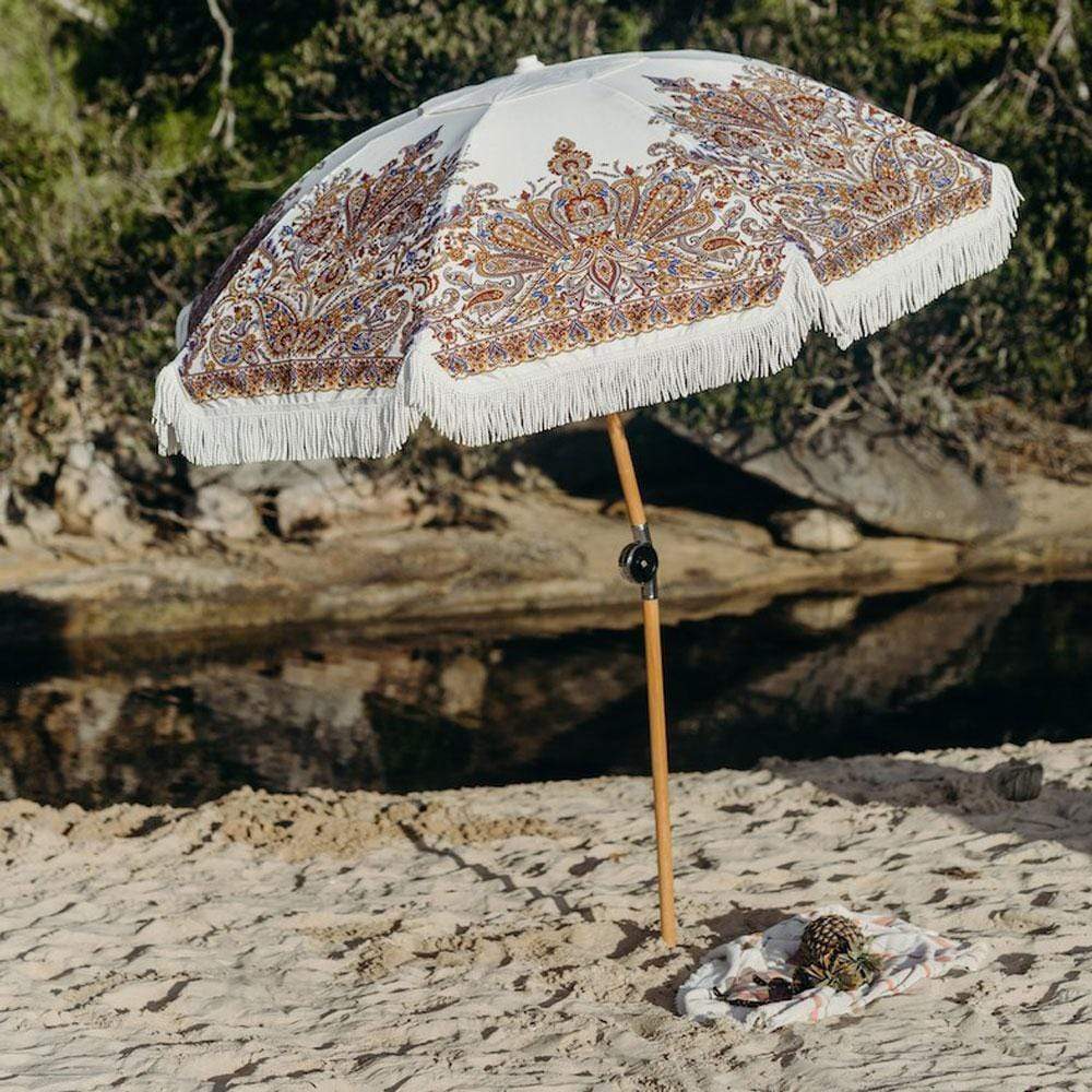 Premium Beach Umbrella  -  Outdoor Umbrellas & Sunshades  by  Basil Bangs