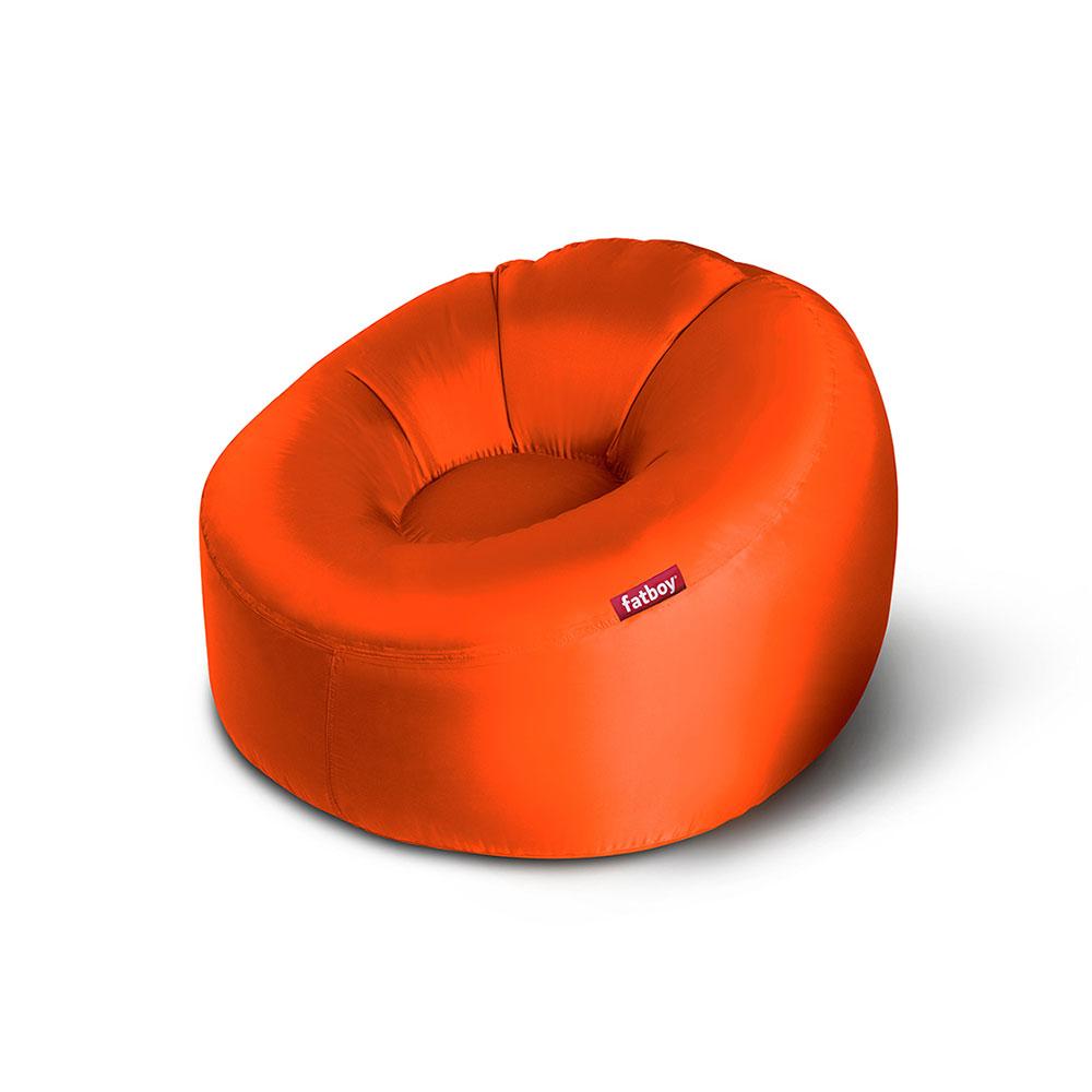 Fatboy® Lamzac L Canapé/Pouf/Sofa Gonflable | Orange Hamac rempli d'air | pour l'extérieur Plage, Jardin ou Piscine | 195 x 112 x 50 cm Fatboy® Lamzac L Canapé/Pouf/Sofa Gonflable | Orange Hamac rempli d'air | pour l'extérieur Plage, Jardin ou Piscine | 195 x 112 x 50 cm