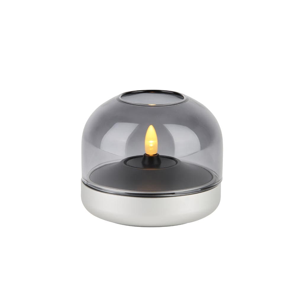 Glow 08 frosted silver  -  Candle Holders  by  Kooduu