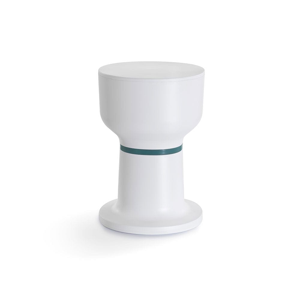 Pa.He.Ko he / white / ocean blue  -  End Tables  by  TOOU