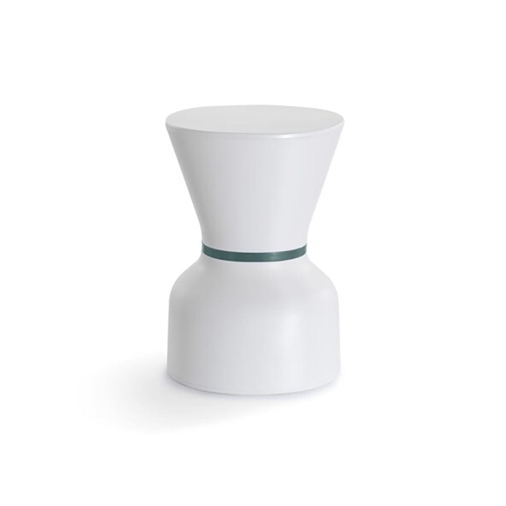 Pa.He.Ko ko / white / ocean blue  -  End Tables  by  TOOU