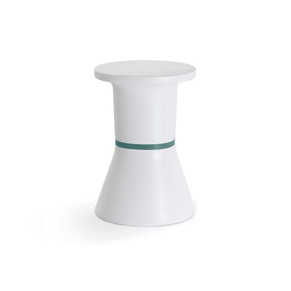 Pa.He.Ko pa / white / ocean blue  -  End Tables  by  TOOU